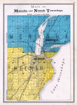 Menasha and Neenah Townships, Winnebago County 1909